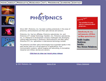 Tablet Screenshot of photonicslabs.com